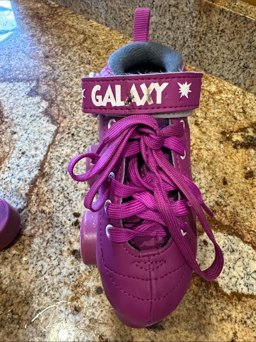 Galaxy bright purple
